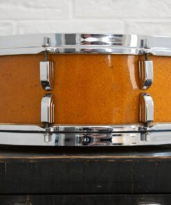 1956 1950s Leedy Ludwig Broadway 14x5.5 Sparkle Gold Pearl Snare