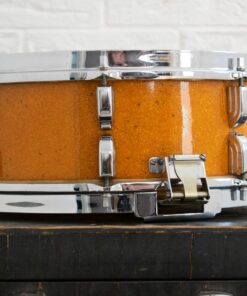 1956 1950s Leedy Ludwig Broadway 14x5.5 Sparkle Gold Pearl Snare