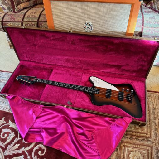 2002 Gibson Thunderbird USA Sunburst 4 Bass Guitar OHSC