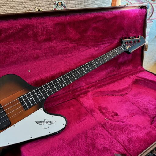 2002 Gibson Thunderbird USA Sunburst 4 Bass Guitar OHSC