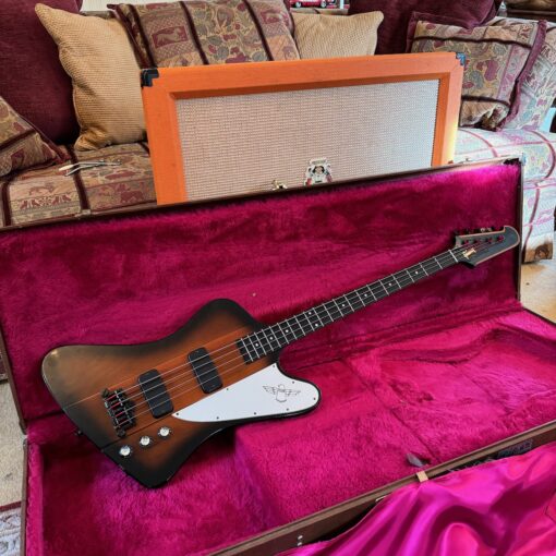 2002 Gibson Thunderbird USA Sunburst 4 Bass Guitar OHSC