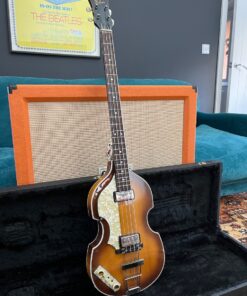 2002 Hofner 62 Reissue RI Violin McCartney Left Handed Bass Guitar