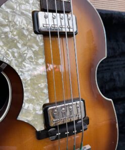 2002 Hofner 62 Reissue RI Violin McCartney Left Handed Bass Guitar