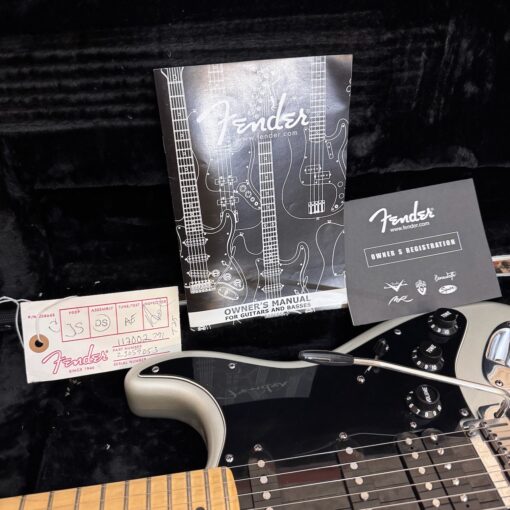 2003 Fender USA HSS Silver American Standard Stratocaster Guitar
