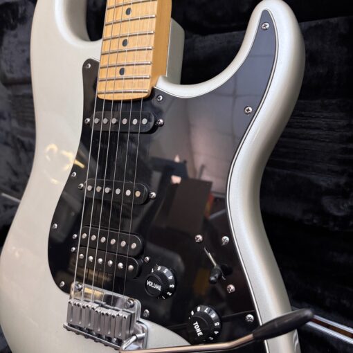 2003 Fender USA HSS Silver American Standard Stratocaster Guitar