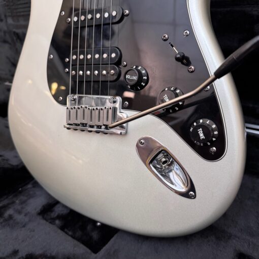 2003 Fender USA HSS Silver American Standard Stratocaster Guitar