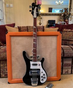 2003 Rickenbacker 4001 Black Jetglo USA Bass Guitar