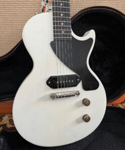 2004 Gibson Les Paul Junior Jr USA White Nitro Guitar OHSC