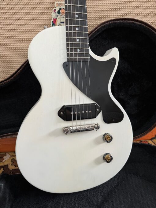 2004 Gibson Les Paul Junior Jr USA White Nitro Guitar OHSC