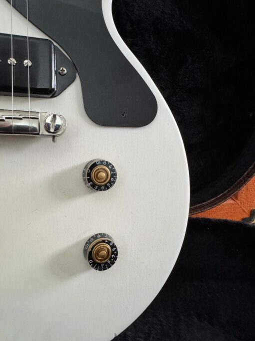2004 Gibson Les Paul Junior Jr USA White Nitro Guitar OHSC