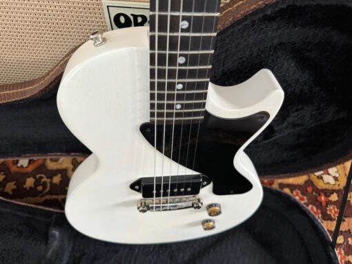 2004 Gibson Les Paul Junior Jr USA White Nitro Guitar OHSC
