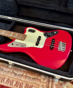 2006 Fender Jaguar Bass Crafted Japan CIJ Red Bass Guitar