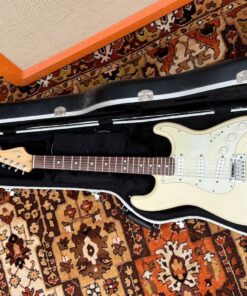 2006 Fender USA American Standard Olympic White Stratocaster OHSC