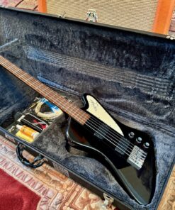 2006 Gibson Thunderbird USA Black 5 String Bass Guitar OHSC