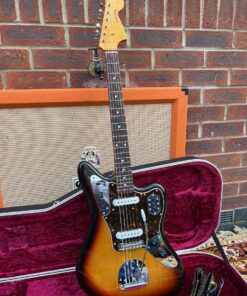 2007 2008 Fender Jaguar CIJ Japan Sunburst Electric Guitar