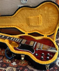  2021 Gibson 64 SG Standard Maestro Left Handed Guitar OHSC