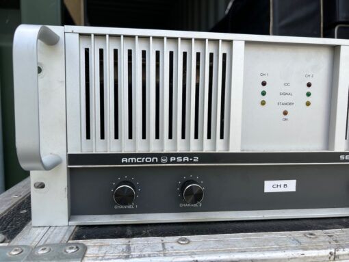 Amcron Crown PSA2 Self Analyzing Power Amplifier 10CC Owned