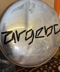 Bob Henrit Argent Stage Tour Used Bass Drum Head Ludwig Drum Stool