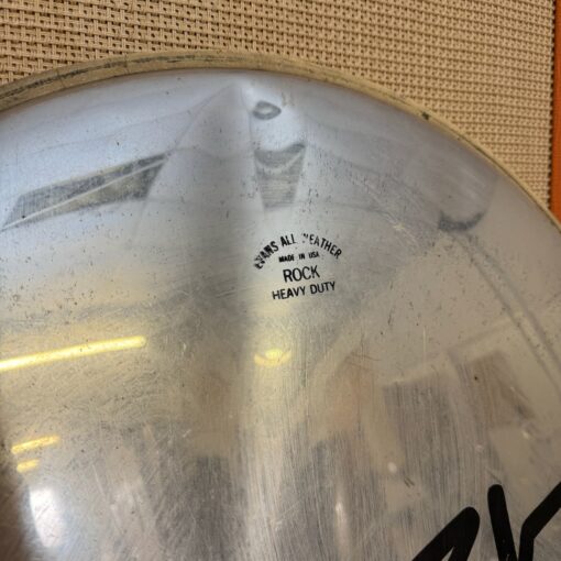 Bob Henrit Argent Stage Tour Used Bass Drum Head Ludwig Drum Stool