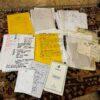 Bob Henrit The Kinks Collection Original Tour Itineraries Schedule Studio Notes