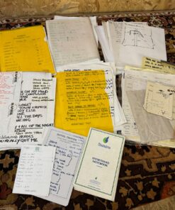 Bob Henrit The Kinks Collection Original Tour Itineraries Schedule Studio Notes