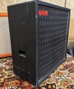 Ex Suzi Quatro Vintage 1972 WEM Starfinder 4x12 Guitar Amplifier Cabinet 1970s