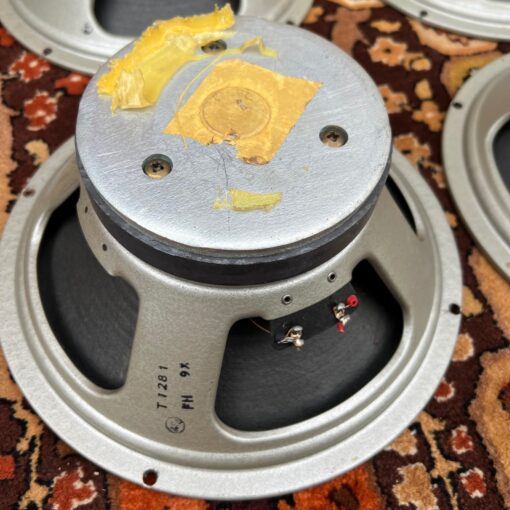 Matched Quad 4x Vintage 1975 Celestion G12H 30w T1281 Speakers