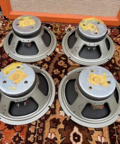 Matched Quad 4x Vintage 1975 Celestion G12H 30w T1281 Speakers