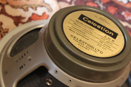 Matched Quad Vintage 1969 Celestion G12M T1221 12 Speaker Driver