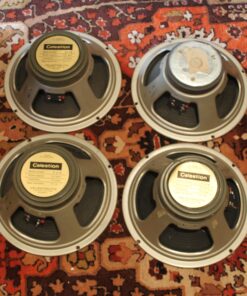 Matched Quad Vintage 1969 Celestion G12M T1221 12 Speaker Driver