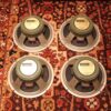 Matched Quad Vintage 1972 Celestion G12H T1217 12" Greenback Speaker