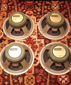 Matched Quad Vintage 1972 Celestion G12H T1217 12