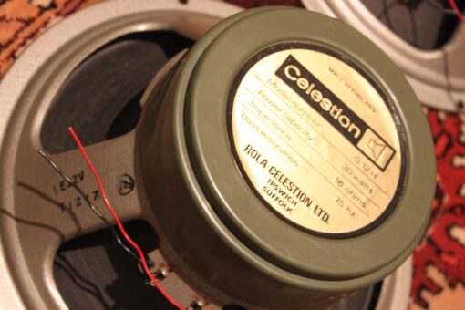 Matched Quad Vintage 1972 Celestion G12H T1217 12" Greenback Speaker
