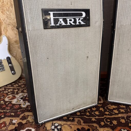 Pair 2x Vintage 1965 1966 Park Marshall PA 2x12 Cabinet Columns