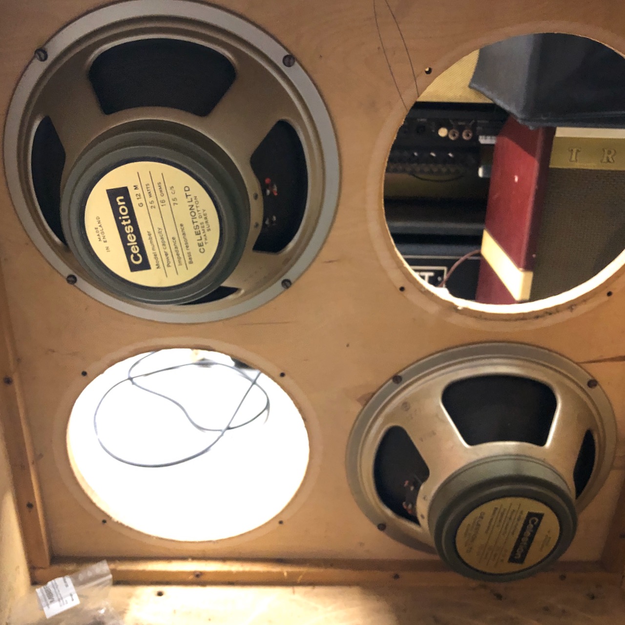 Pair 2x Vintage 1968 Celestion G12M T1221 25w Greenback Speakers Pair 2x Vintage 1968 Celestion G12M T1221 25w Greenback Speakers