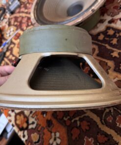 Pair Vintage 1970 Celestion Greenback G12H 30w T1217 12 Speakers