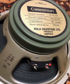 Pair Vintage 1971 Celestion G12M T1221 12