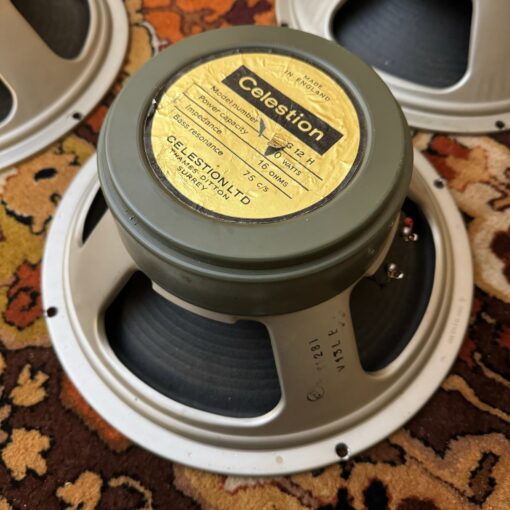 Quad 4x Vintage 1969 Celestion G12H 30w 16ohm T1281 Speakers