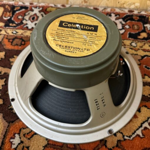 Quad 4x Vintage 1969 Celestion G12H 30w 16ohm T1281 Speakers