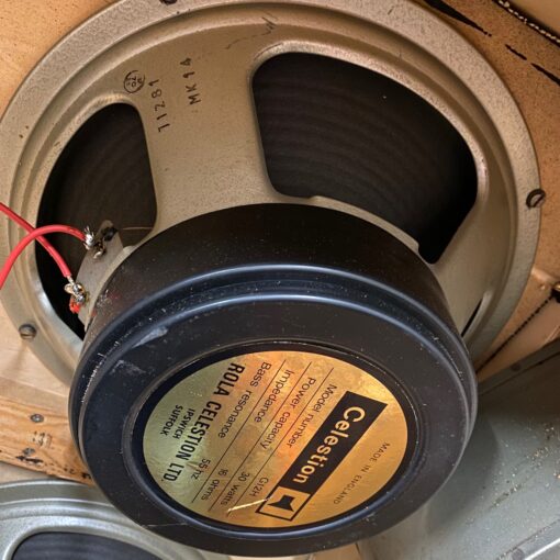 Quad 4x Vintage 1977 Celestion G12H T1281 30w Blackback Speaker