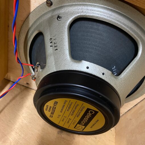 Quad 4x Vintage 1977 Celestion G12M T1221 25w Blackback Speakers