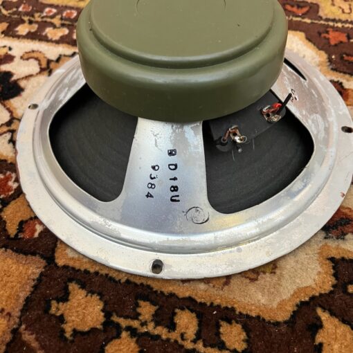Quad Vintage 1971 Celestion Greenback 15ohm 15w T9384 10 Speakers