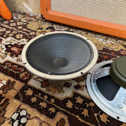 Quad Vintage 1971 Celestion Greenback 15ohm 15w T9384 10 Speakers