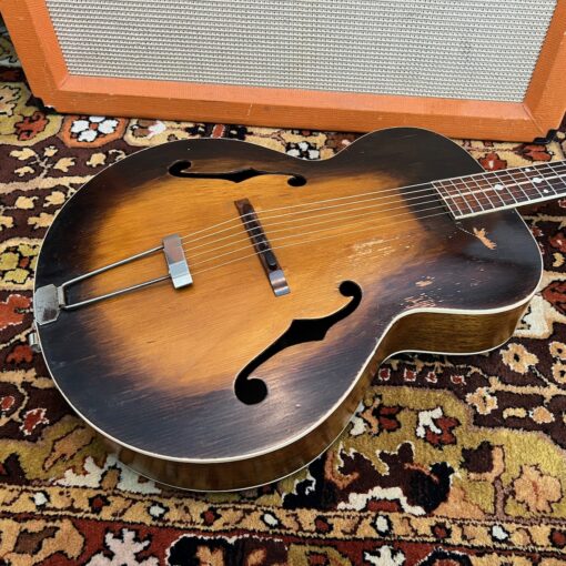 Vintage 1930s Cromwell Gibson G4 Sunburst Archtop Guitar
