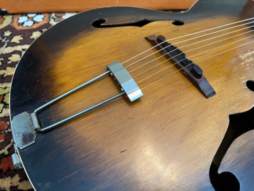 Vintage 1930s Cromwell Gibson G4 Sunburst Archtop Guitar