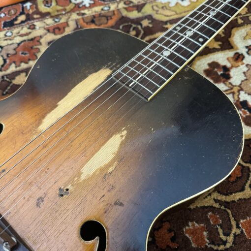 Vintage 1930s Cromwell Gibson G4 Sunburst Archtop Guitar