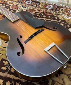 Vintage 1930s Slingerland Songster USA Archtop Sunburst Acoustic Guitar