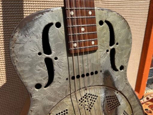Vintage 1935 1930s National Duolian Resonator Guitar Family Owned