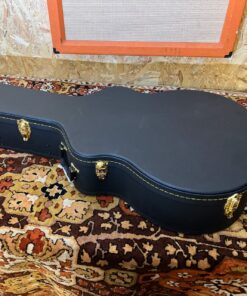 Vintage 1950s Herr Im Frack Hoyer Black Archtop German Jazz Guitar