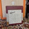 Vintage 1950s Hohner Red Cream 1x8 Elac Valve Guitar Harp Amplifier